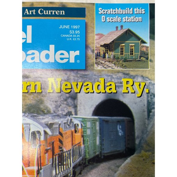 Model Railroader Magazine Back Issue u  June 1997 Vol 64 No 6 Northern Nevada Ry - Picture 2 of 12